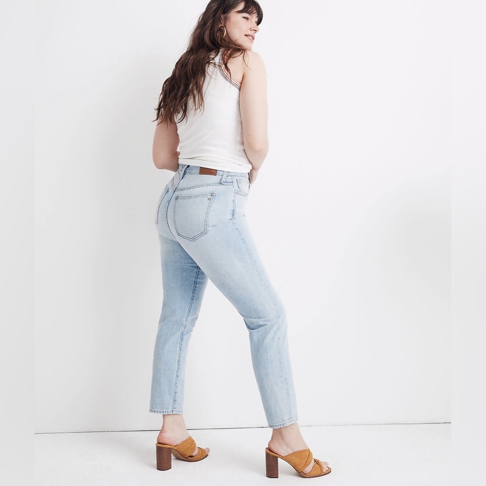 EUC Madewell The Curvy Perfect Vintage Jean In Fitzgerald Wash Women's Size 29